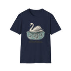 Swan "Effortless" T-Shirt — Serene Swan Graphic Tee