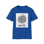 'On It.' Relaxed Scribble Graphic Tee