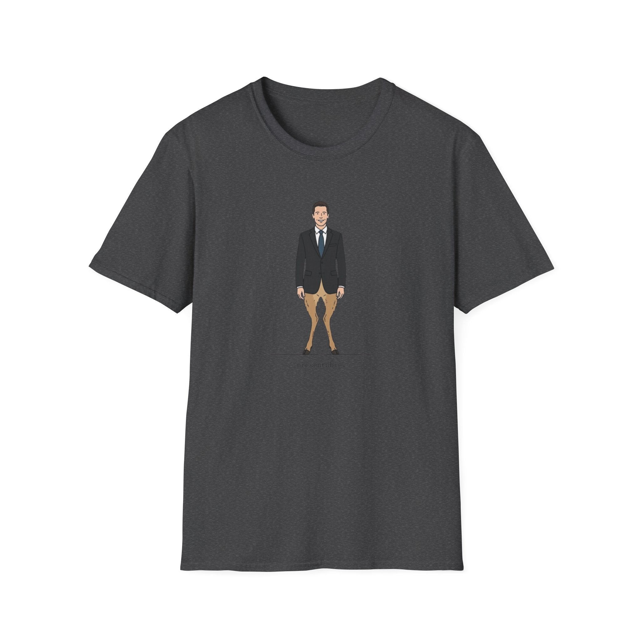 Copy of Adaptive Deer T‑Shirt — Vintage Stag Headlights Graphic Tee