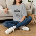 Out of Office T-Shirt — Funny Vacation Tee with Clock Graphic (Back Never)