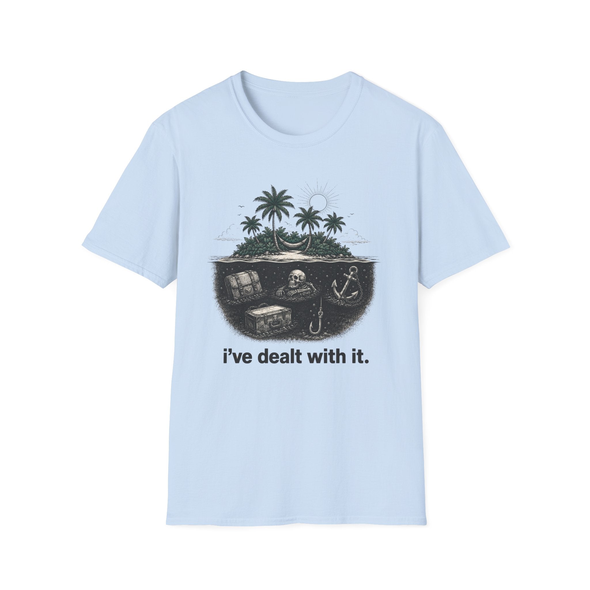 T-Shirt — 'I've Dealt With It' Skull Island Graphic Tee