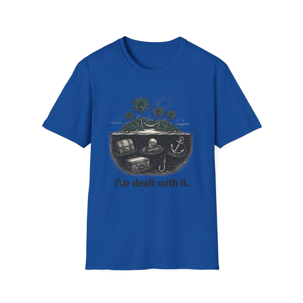 T-Shirt — 'I've Dealt With It' Skull Island Graphic Tee
