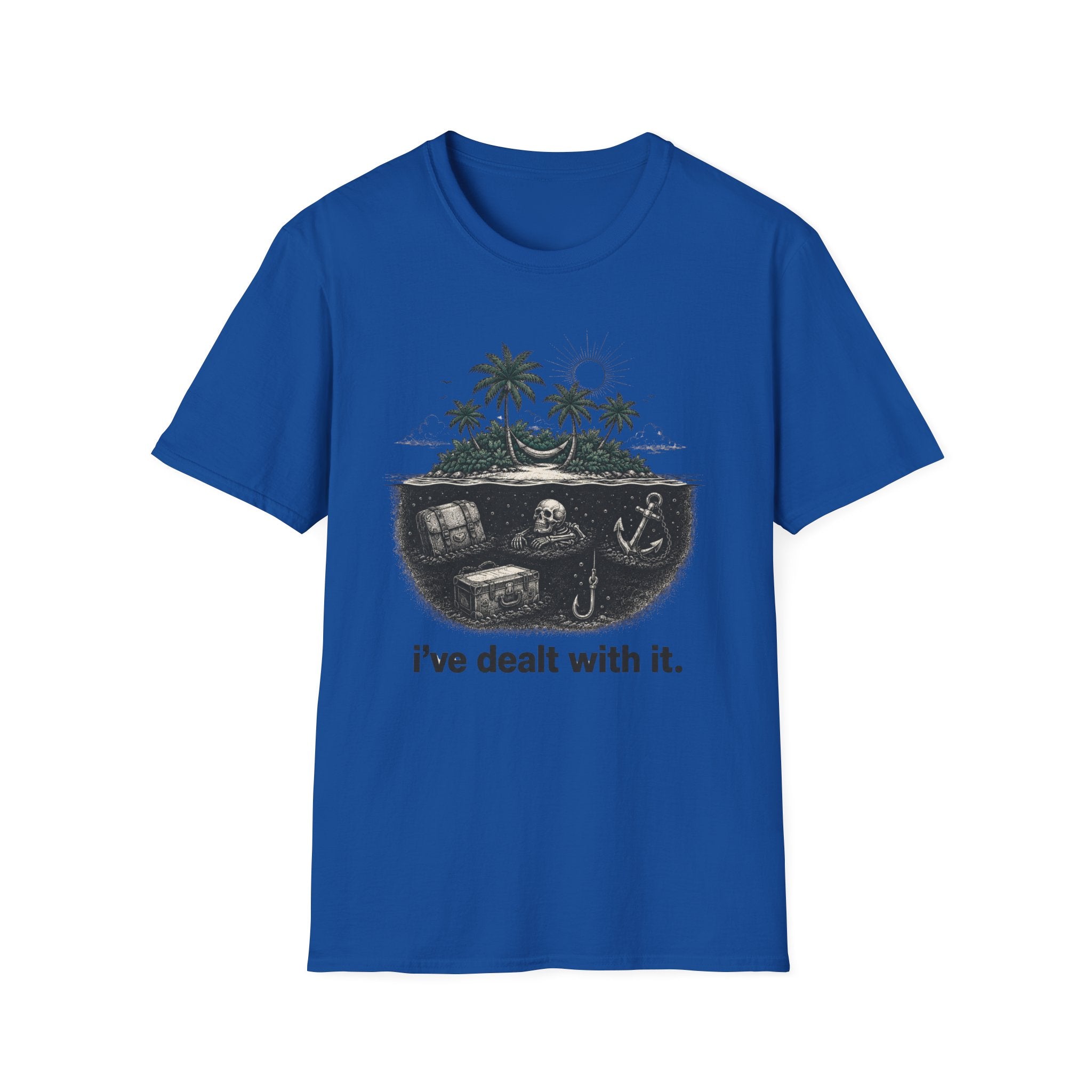T-Shirt — 'I've Dealt With It' Skull Island Graphic Tee