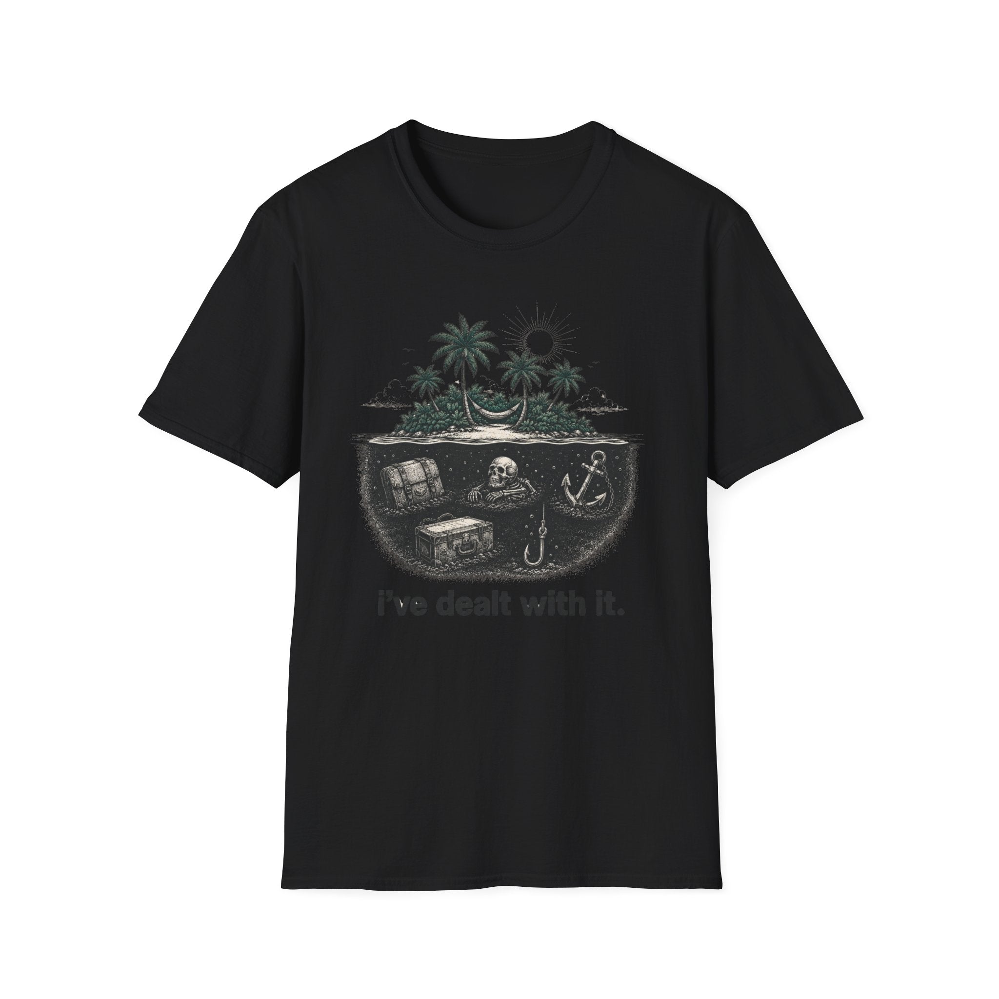 T-Shirt — 'I've Dealt With It' Skull Island Graphic Tee