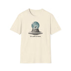 Snow Globe T‑Shirt — “It’s calm in here.” Cozy Winter Graphic Tee