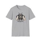 Adaptive Deer T‑Shirt — Vintage Stag Headlights Graphic Tee