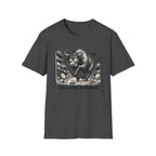 Bull Mushroom Graphic Tee — "I've Really Mellowed." Funny Surreal Illustration T-Shirt