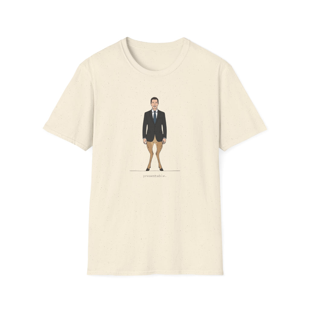 Copy of Adaptive Deer T‑Shirt — Vintage Stag Headlights Graphic Tee