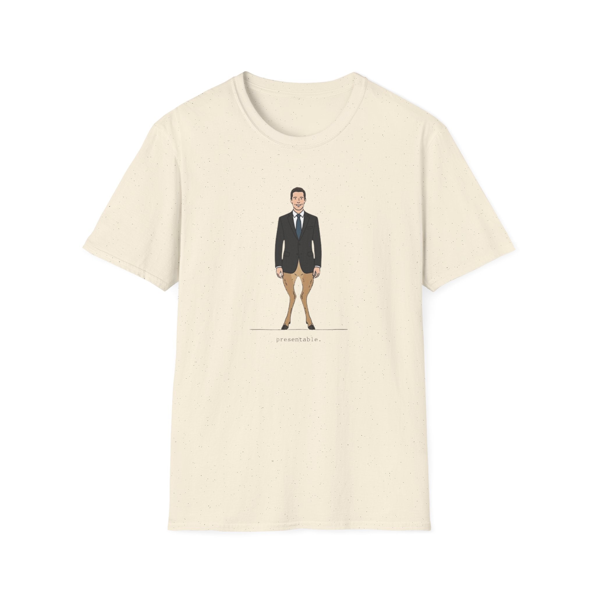 Copy of Adaptive Deer T‑Shirt — Vintage Stag Headlights Graphic Tee