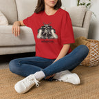 Adaptive Deer T‑Shirt — Vintage Stag Headlights Graphic Tee