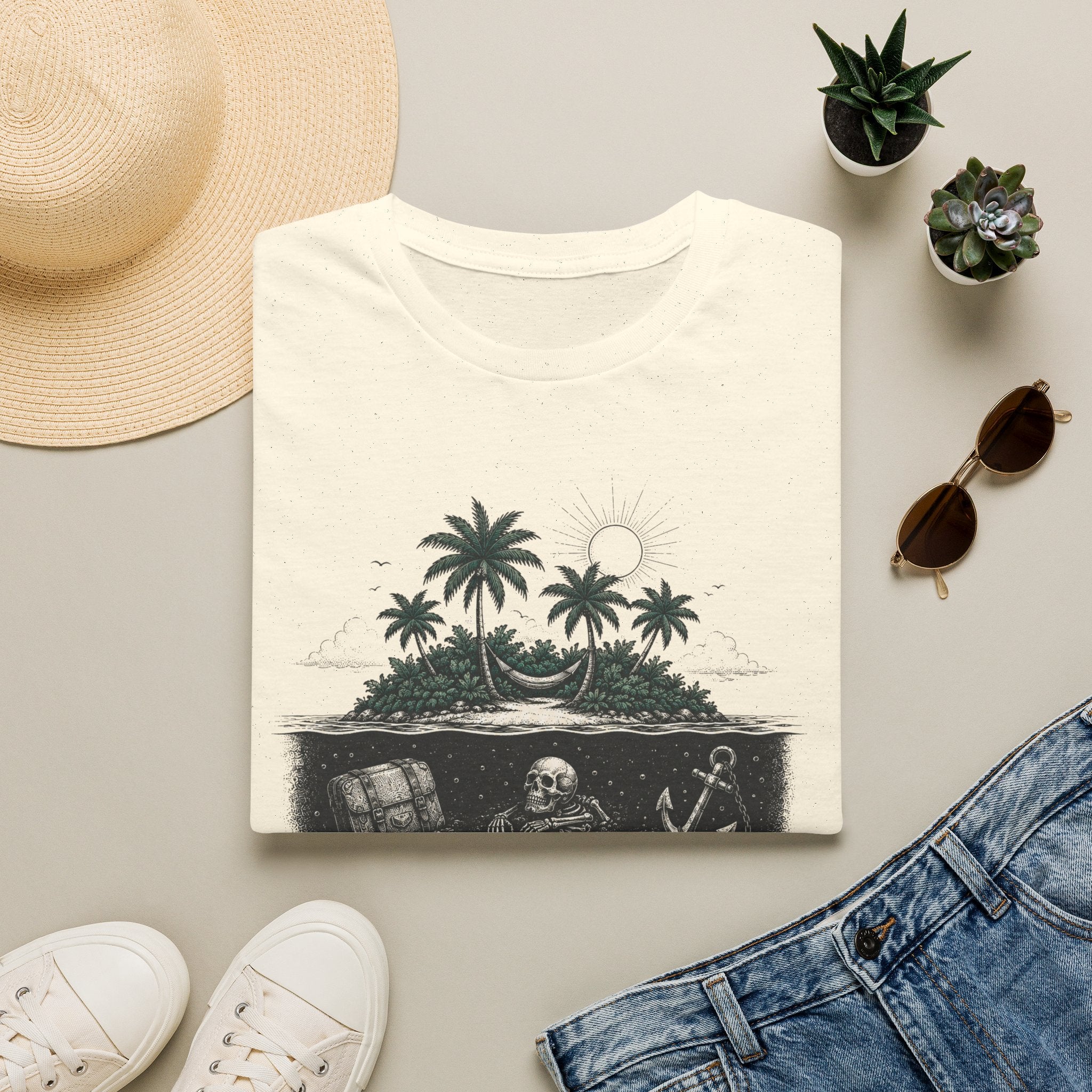 T-Shirt — 'I've Dealt With It' Skull Island Graphic Tee