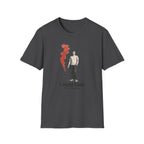 T-Shirt — I Need Help Graphic Tee with Red Smoke Illustration