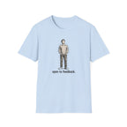“Open to Feedback” Cactus-Person Graphic Tee