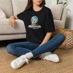 Snow Globe T‑Shirt — “It’s calm in here.” Cozy Winter Graphic Tee
