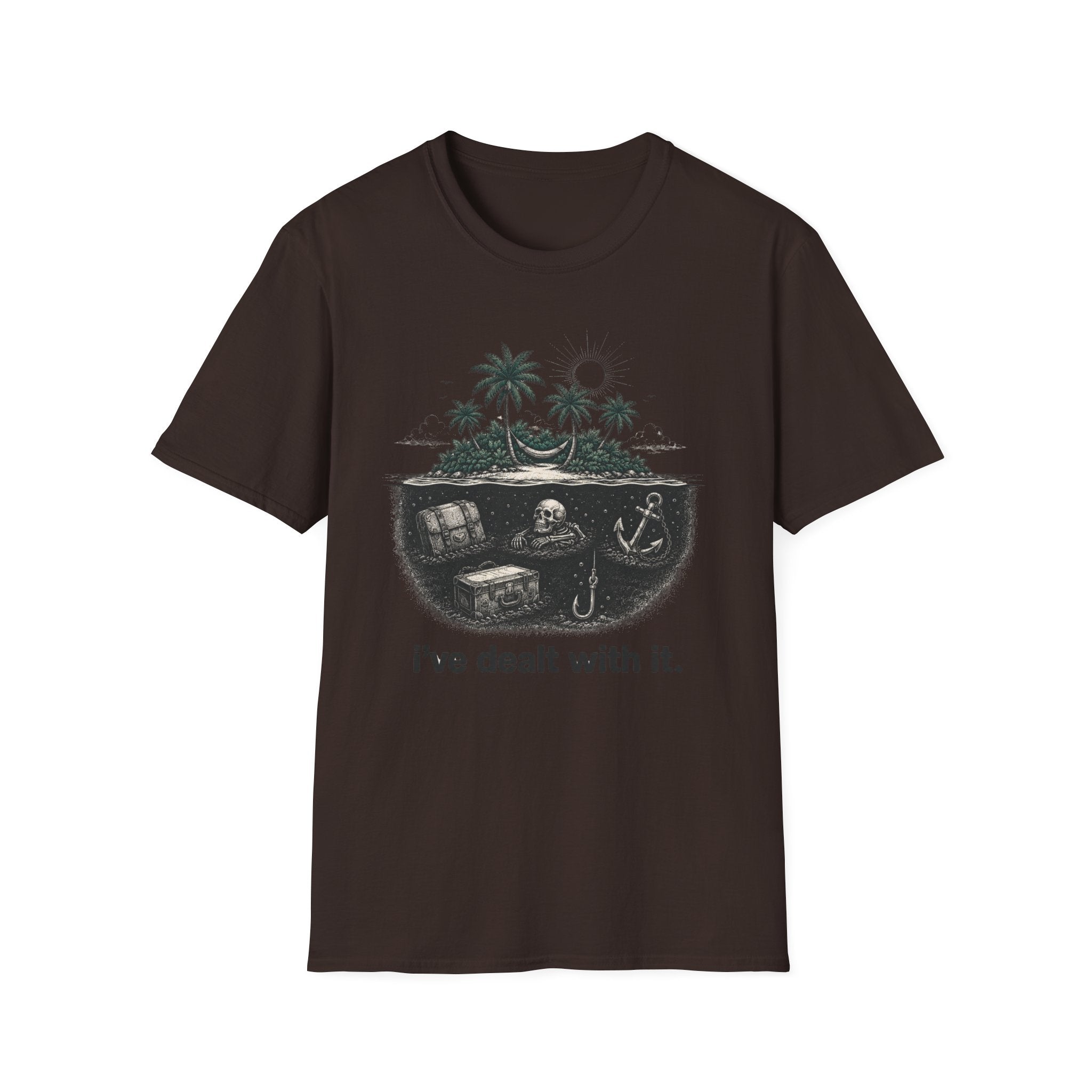 T-Shirt — 'I've Dealt With It' Skull Island Graphic Tee