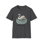 Swan "Effortless" T-Shirt — Serene Swan Graphic Tee