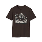 Bull Mushroom Graphic Tee — "I've Really Mellowed." Funny Surreal Illustration T-Shirt