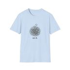 Minimal 'On It' Scribble Illustration Tee (Relaxed, Relatable Humor)