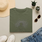 Mindful Reader Illustration Tee (Girl Reading with Butterflies)