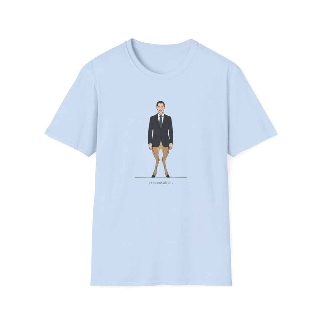 Copy of Adaptive Deer T‑Shirt — Vintage Stag Headlights Graphic Tee