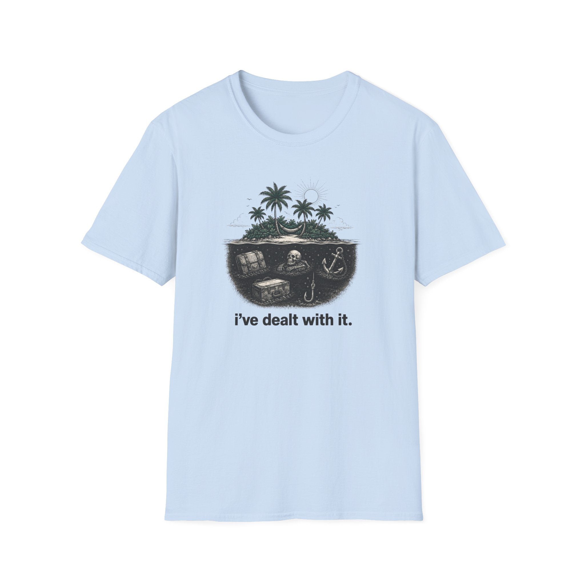 T-Shirt — 'I've Dealt With It' Skull Island Graphic Tee