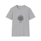 Minimal 'On It' Scribble Illustration Tee (Relaxed, Relatable Humor)