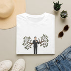 T-Shirt — 'Branching Out' Graphic Tee (Man with Tree Arms)