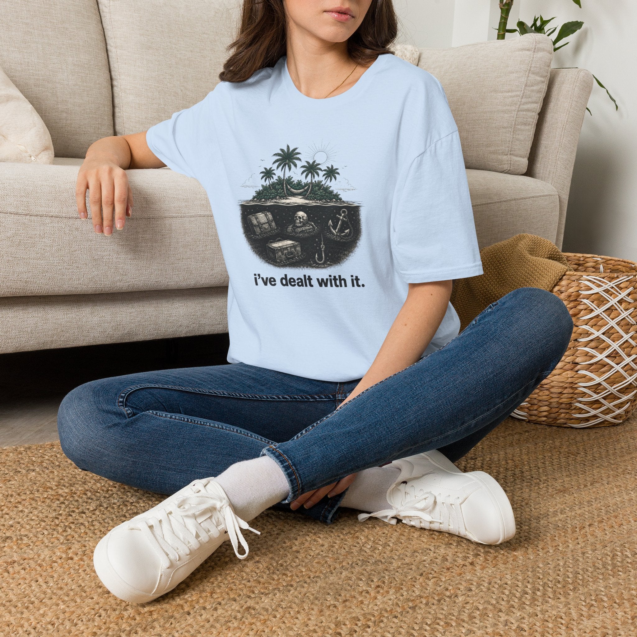 T-Shirt — 'I've Dealt With It' Skull Island Graphic Tee