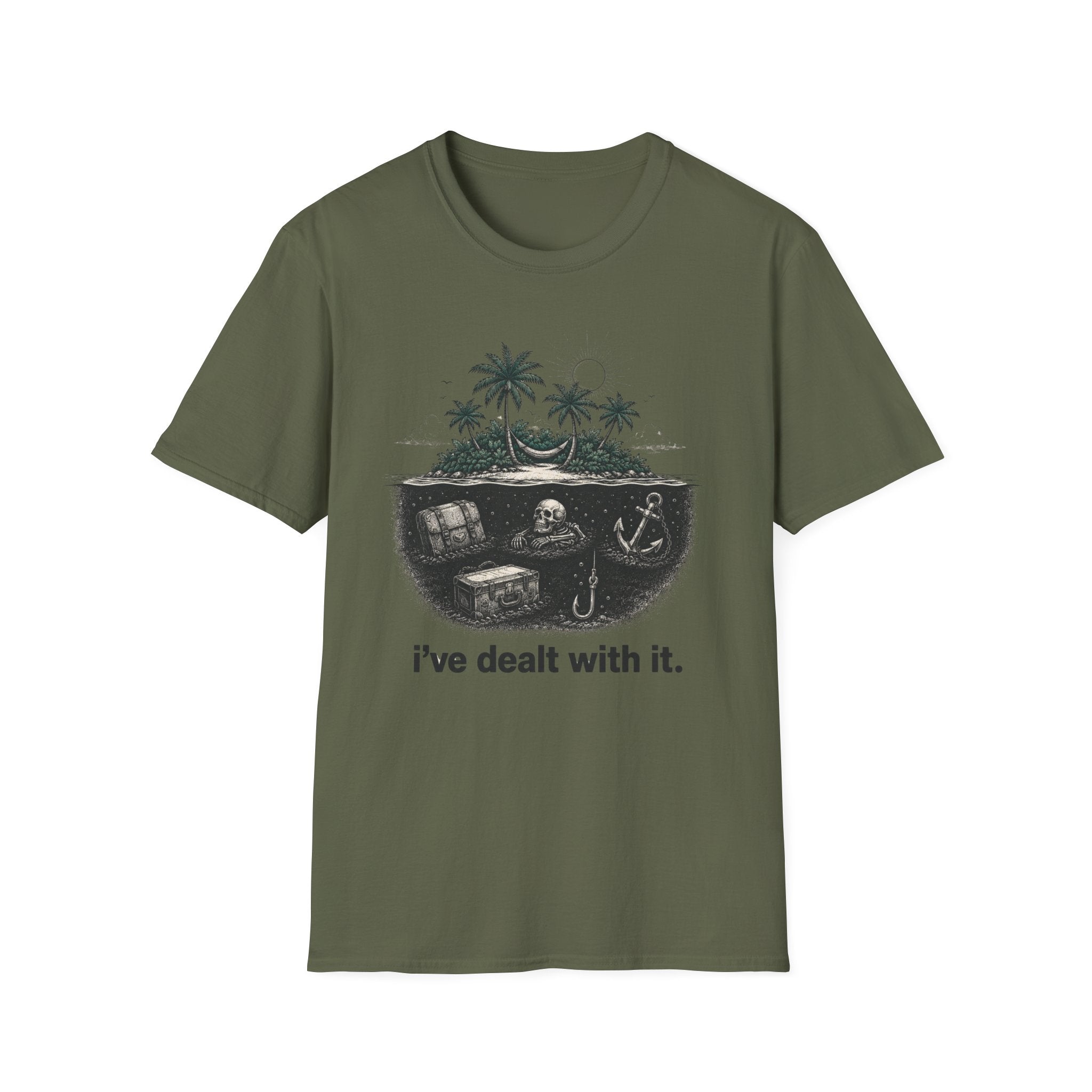 T-Shirt — 'I've Dealt With It' Skull Island Graphic Tee