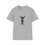 Conductor T-Shirt — Maestro with Floral Heartbeat Design