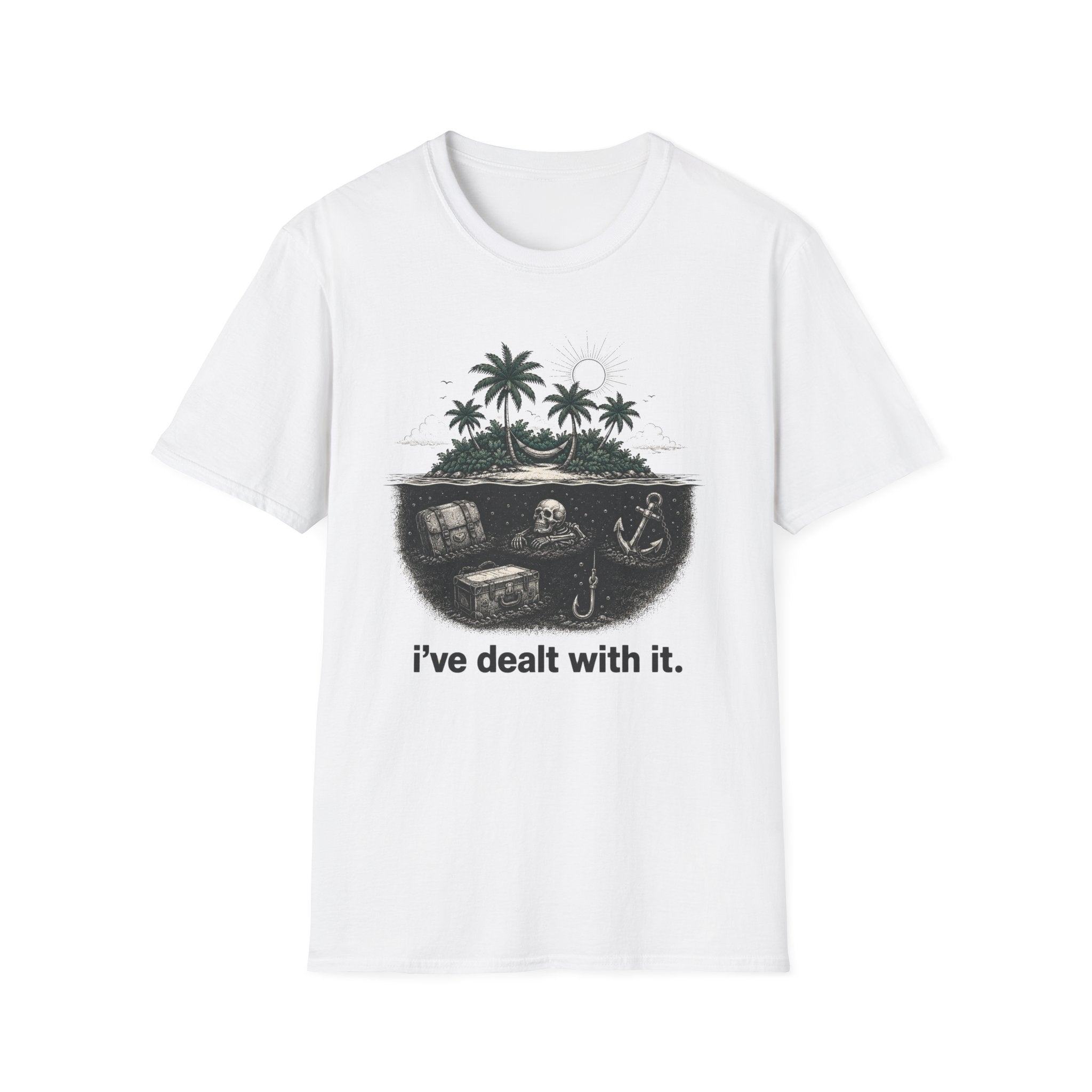 T-Shirt — 'I've Dealt With It' Skull Island Graphic Tee