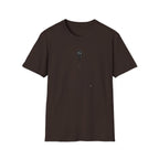 T-Shirt — Minimalist Surreal Figure with Starburst Head Illustration