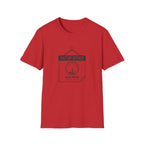 Out of Office T-Shirt — Funny Vacation Tee with Clock Graphic (Back Never)