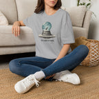 Snow Globe T‑Shirt — “It’s calm in here.” Cozy Winter Graphic Tee