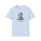 Snow Globe T‑Shirt — “It’s calm in here.” Cozy Winter Graphic Tee