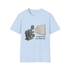Retro Film Projector T-Shirt — 'Projecting Confidently' Vintage Cinema Tee