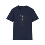 Conductor T-Shirt — Maestro with Floral Heartbeat Design