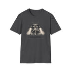 Adaptive Deer T‑Shirt — Vintage Stag Headlights Graphic Tee
