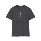 Hanging in There T-Shirt — Minimal Frayed Rope Mental Health Awareness Tee