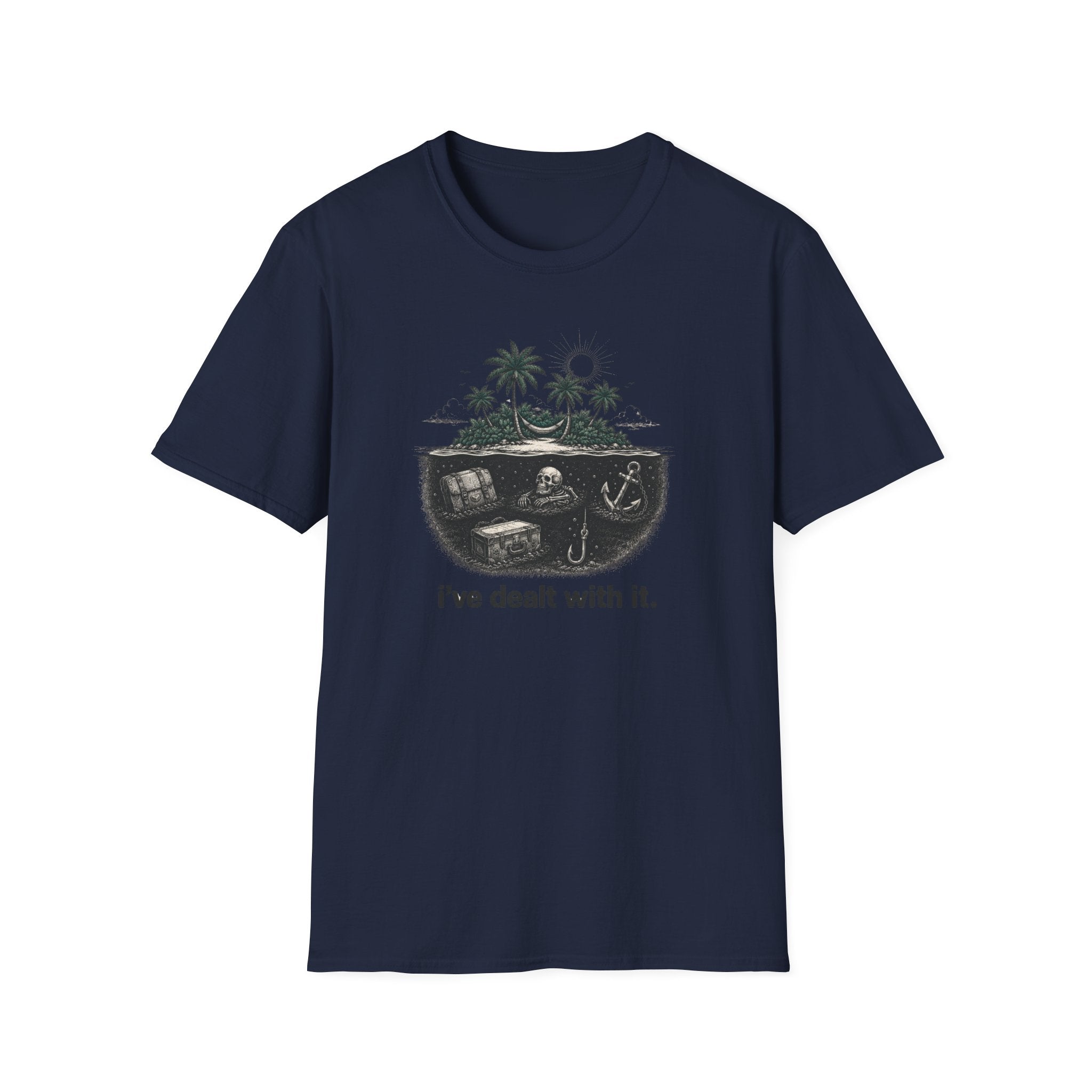 T-Shirt — 'I've Dealt With It' Skull Island Graphic Tee