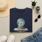 Snow Globe T‑Shirt — “It’s calm in here.” Cozy Winter Graphic Tee