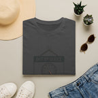Out of Office T-Shirt — Funny Vacation Tee with Clock Graphic (Back Never)