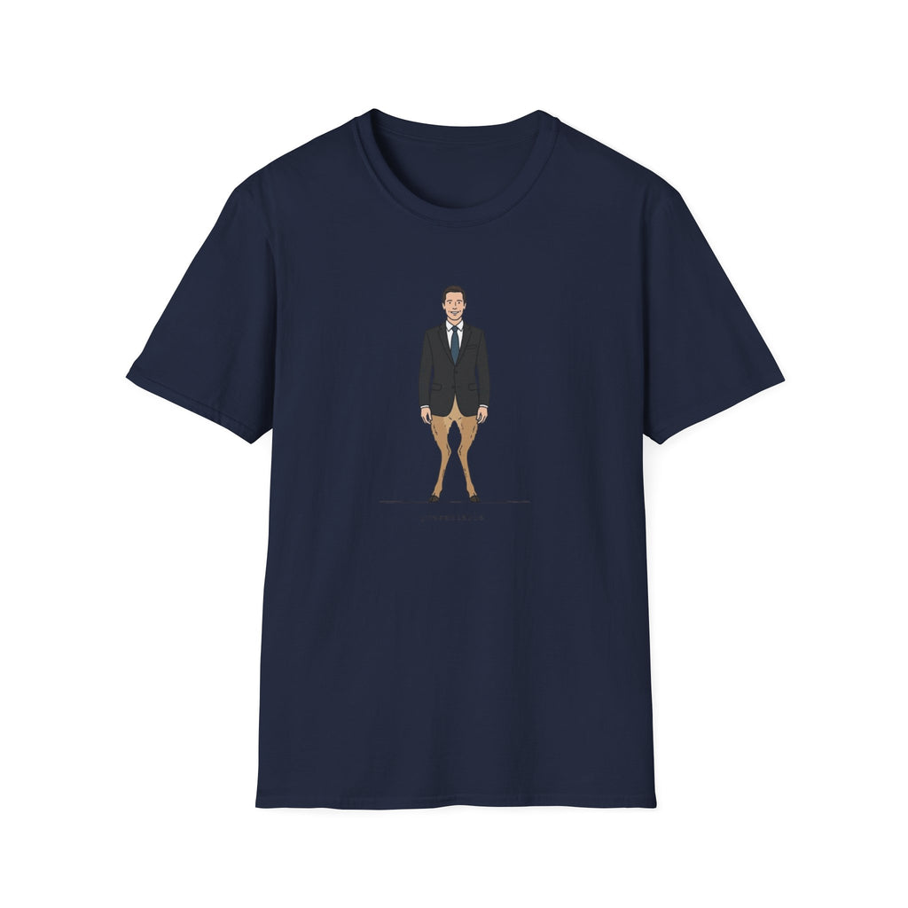 Copy of Adaptive Deer T‑Shirt — Vintage Stag Headlights Graphic Tee