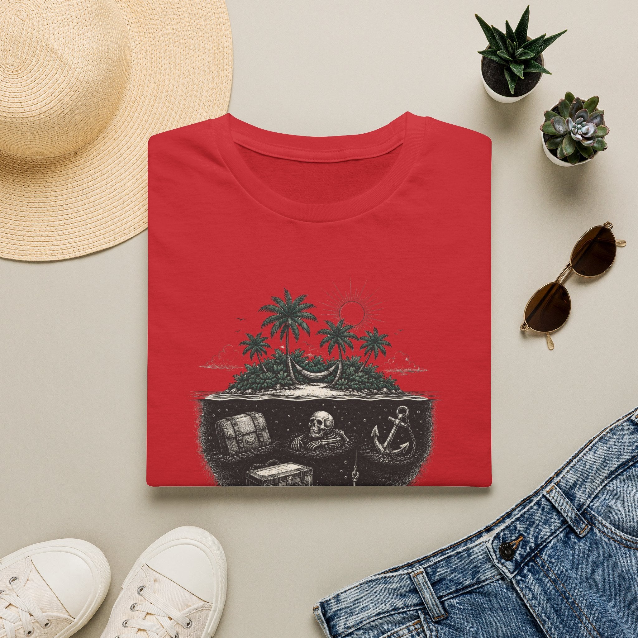 T-Shirt — 'I've Dealt With It' Skull Island Graphic Tee