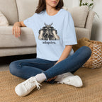 Adaptive Deer T‑Shirt — Vintage Stag Headlights Graphic Tee