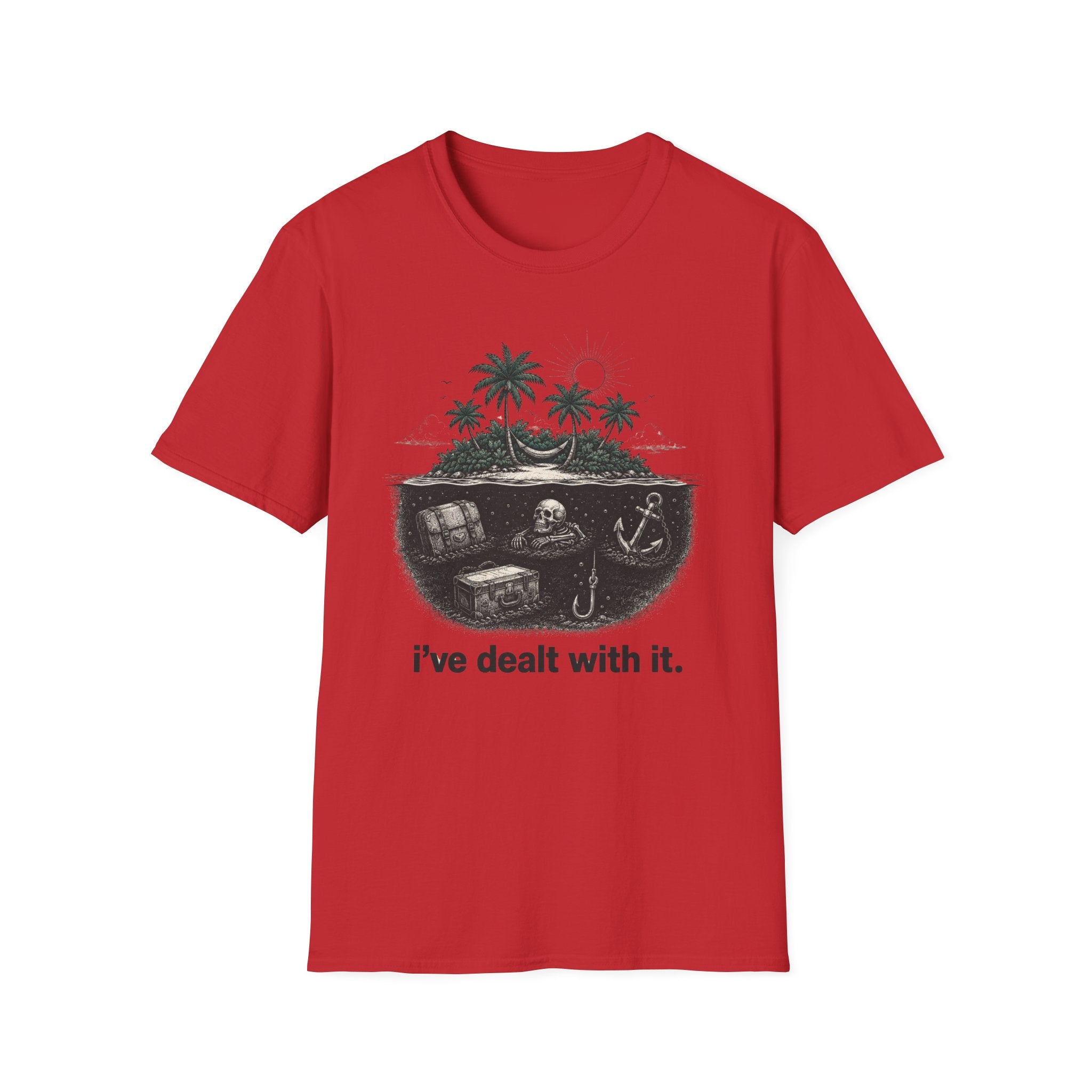 T-Shirt — 'I've Dealt With It' Skull Island Graphic Tee