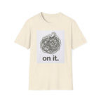 'On It.' Relaxed Scribble Graphic Tee