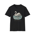 Swan "Effortless" T-Shirt — Serene Swan Graphic Tee