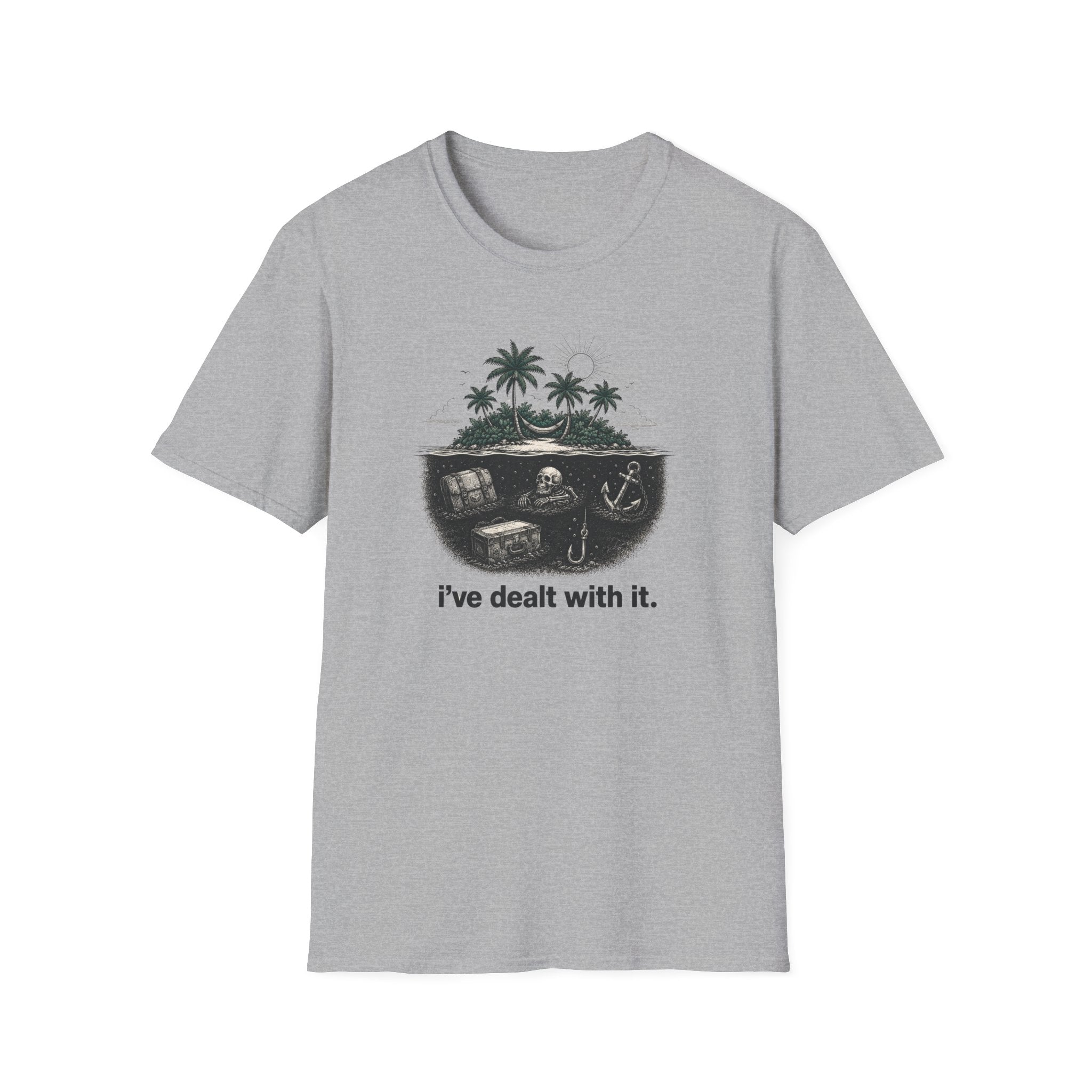T-Shirt — 'I've Dealt With It' Skull Island Graphic Tee