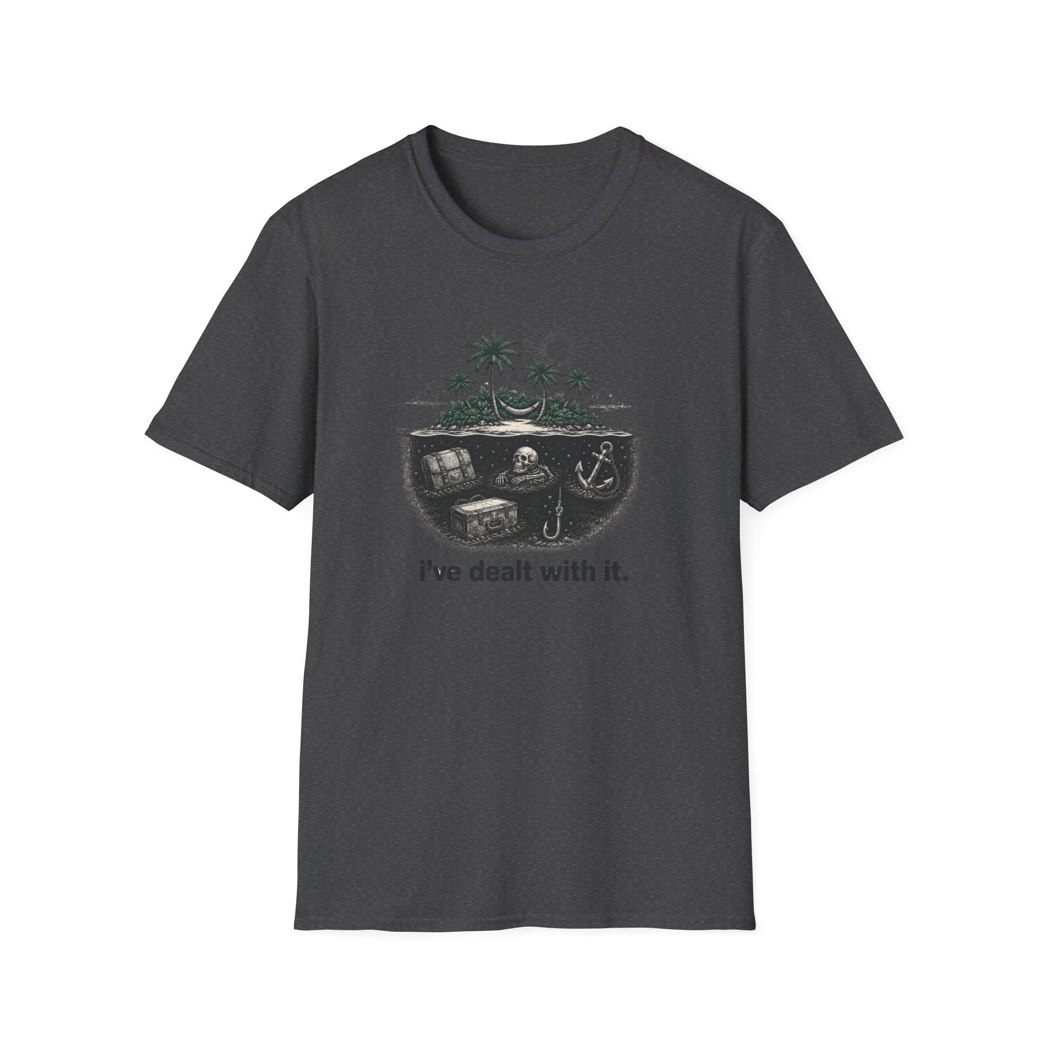 T-Shirt — 'I've Dealt With It' Skull Island Graphic Tee